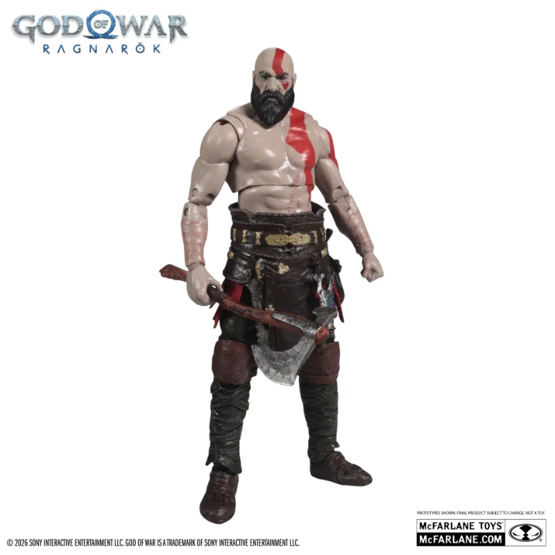 GAMING EDITION 7INCH GOD OF WAR WV1 KRATOS FIGURE
