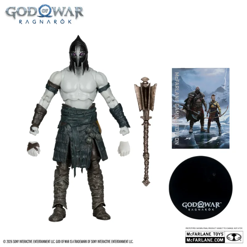 GAMING EDITION 7INCH GOD OF WAR WV1 EINHERJAR FIGURE
