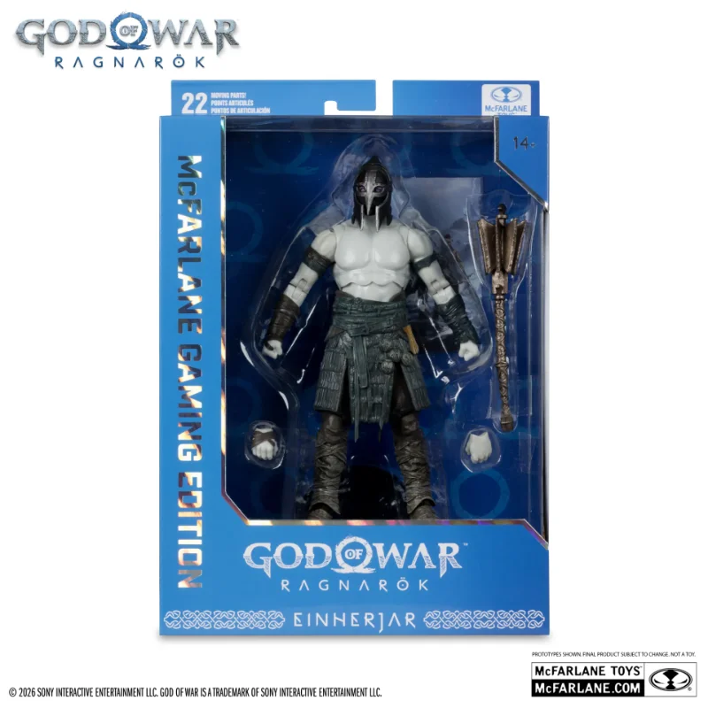 GAMING EDITION 7INCH GOD OF WAR WV1 EINHERJAR FIGURE
