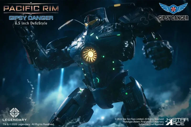 PACIFIC RIM GIPSY DANGER DEFOSTYLE NX FIGURE