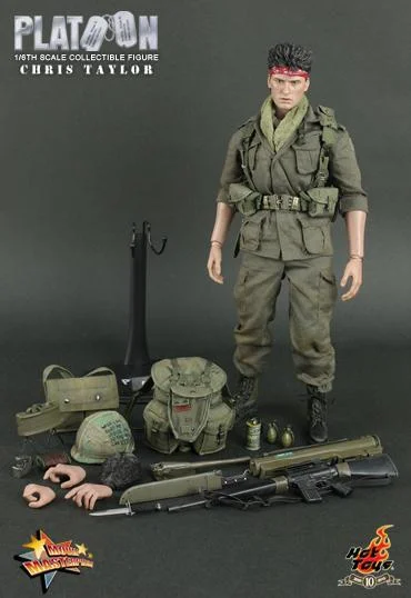 1/6 HOT TOYS - PLATOON CHRIS TAYLOR