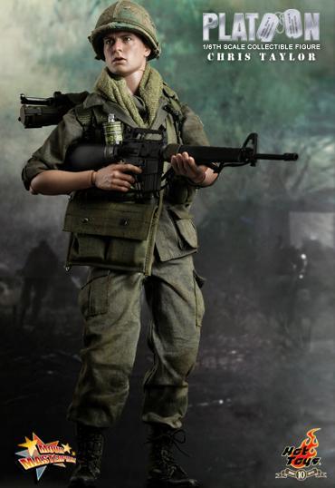1/6 HOT TOYS - PLATOON CHRIS TAYLOR
