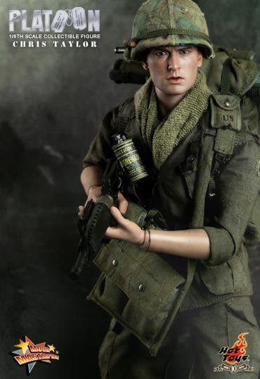 1/6 HOT TOYS - PLATOON CHRIS TAYLOR