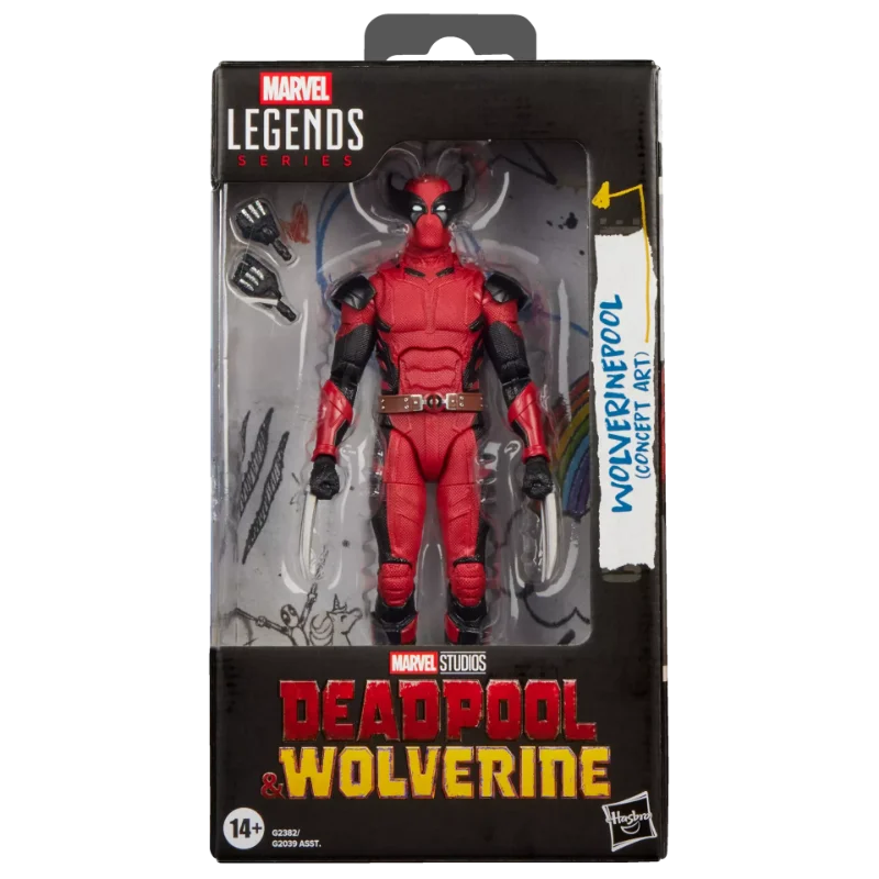 MARVEL LEGENDS DEADPOOL AND WOLVERINE WOLVERINEPOOL ACTION FIGURE