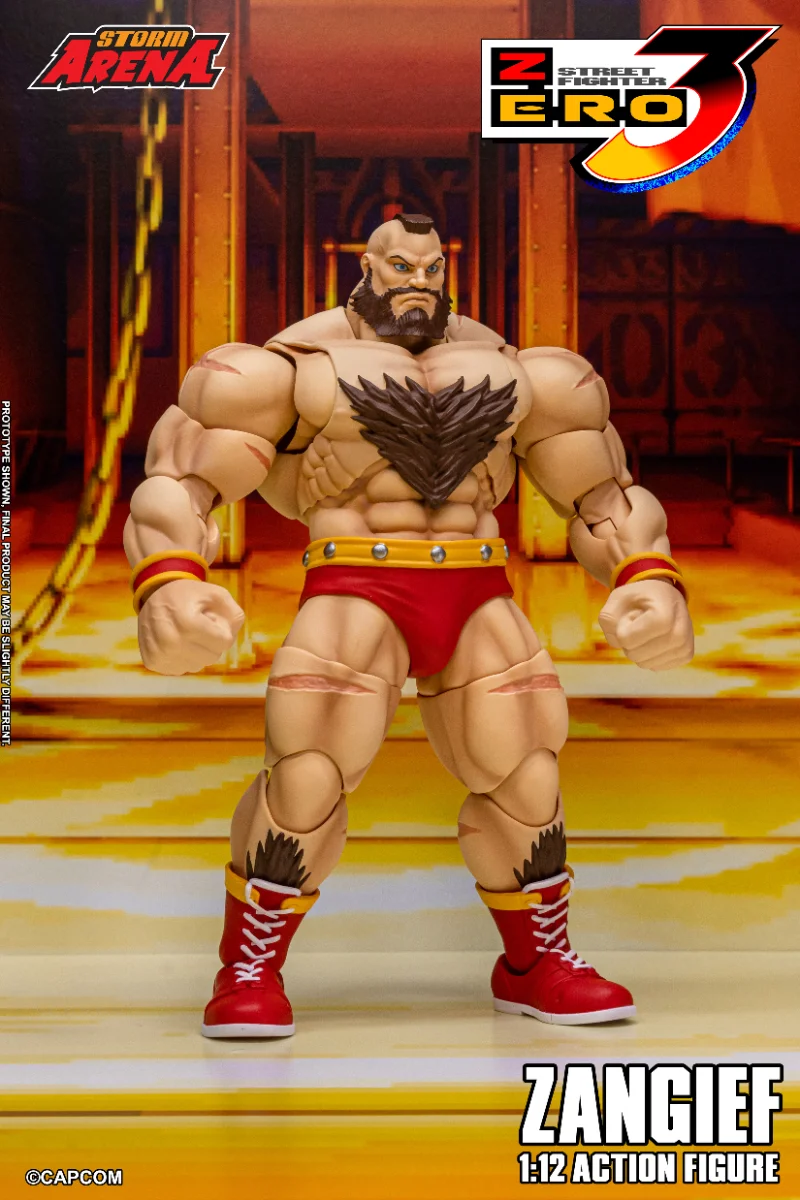 STREET FIGHTER ZERO 3 STORM ARENA - ZANGIEF
