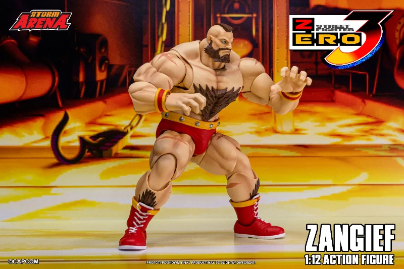 STREET FIGHTER ZERO 3 STORM ARENA - ZANGIEF