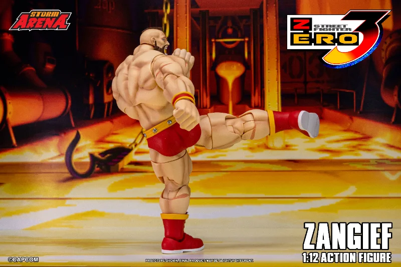 STREET FIGHTER ZERO 3 STORM ARENA - ZANGIEF