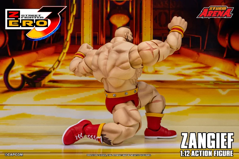 STREET FIGHTER ZERO 3 STORM ARENA - ZANGIEF