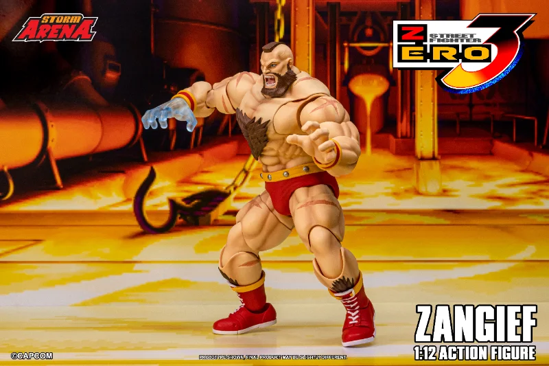 STREET FIGHTER ZERO 3 STORM ARENA - ZANGIEF