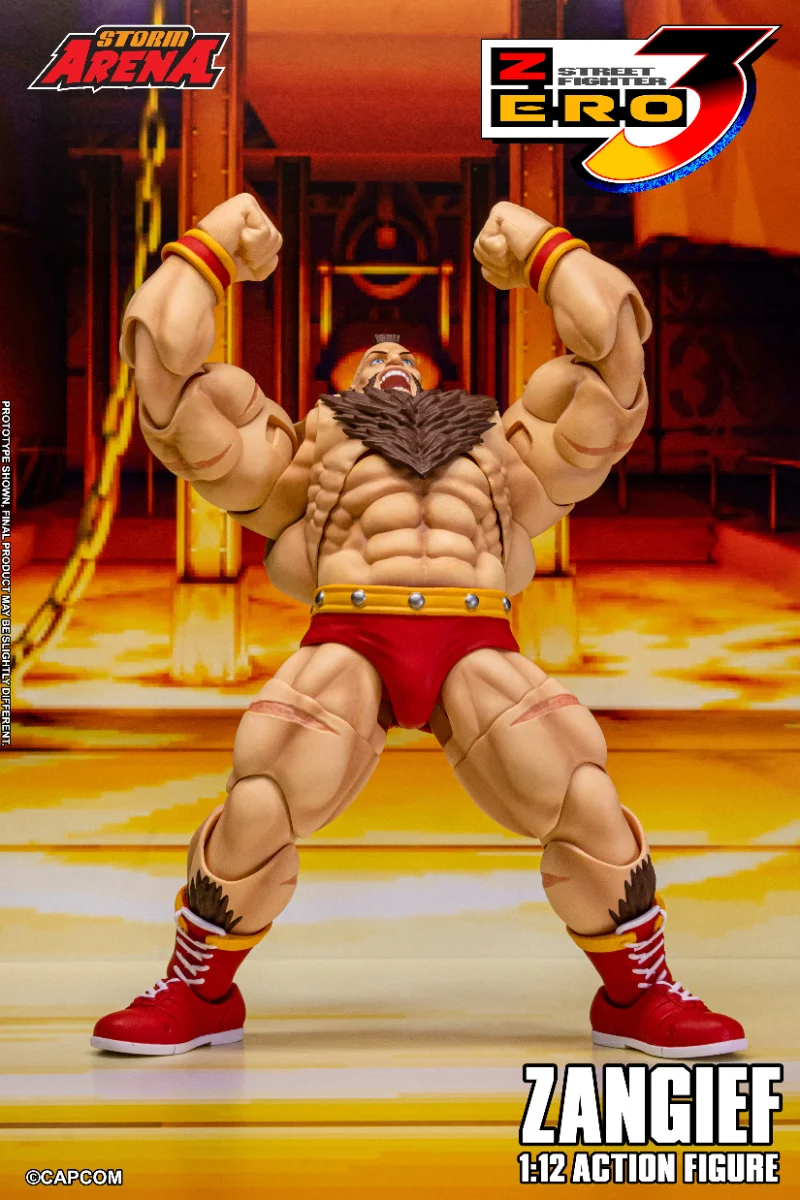 STREET FIGHTER ZERO 3 STORM ARENA - ZANGIEF