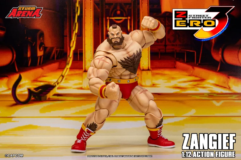 STREET FIGHTER ZERO 3 STORM ARENA - ZANGIEF