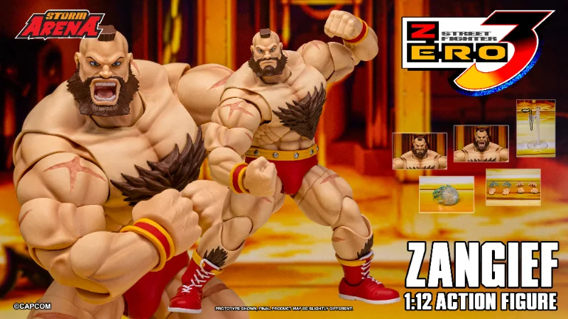 STREET FIGHTER ZERO 3 STORM ARENA - ZANGIEF
