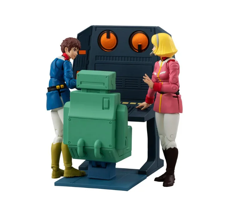 GMG COLLECTION EX MOBILE SUIT GUNDAM WHITE BASE BRIDGE COMMUNICATIONS OFFICER DESK SET