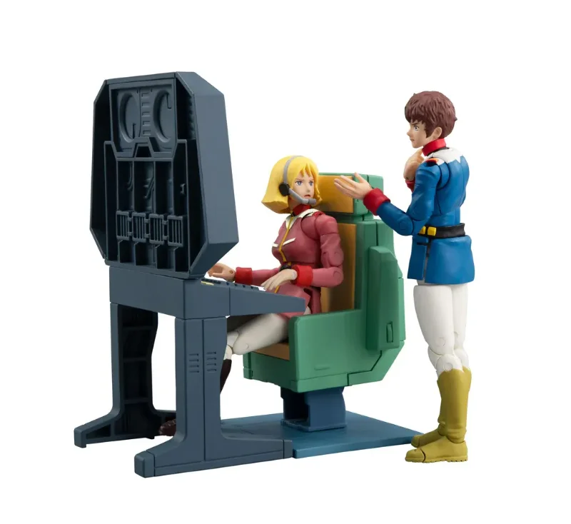 GMG COLLECTION EX MOBILE SUIT GUNDAM WHITE BASE BRIDGE COMMUNICATIONS OFFICER DESK SET