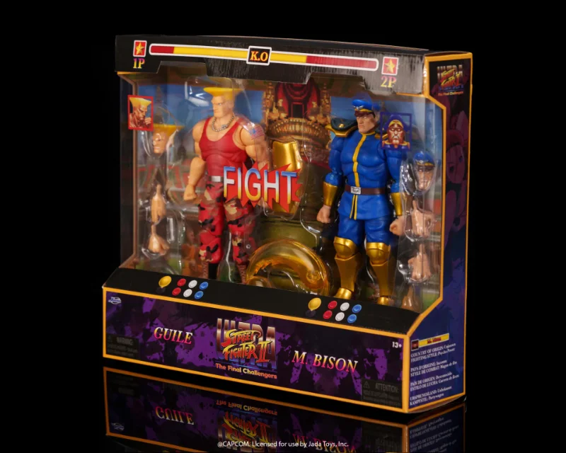 STREET FIGHTER II GIULIE VS BISON AF DOUBLE PACK LIMITED EDITION