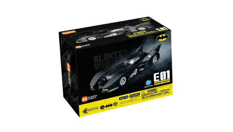 BATMAN WHEELS E01 MODEL KIT BLIND BOX (6)