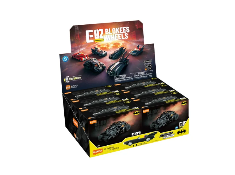 BATMAN WHEELS E02 MODEL KIT BLIND BOX (6)