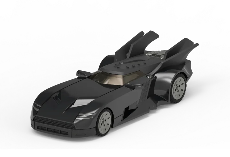 BATMAN WHEELS E02 MODEL KIT BLIND BOX (6)