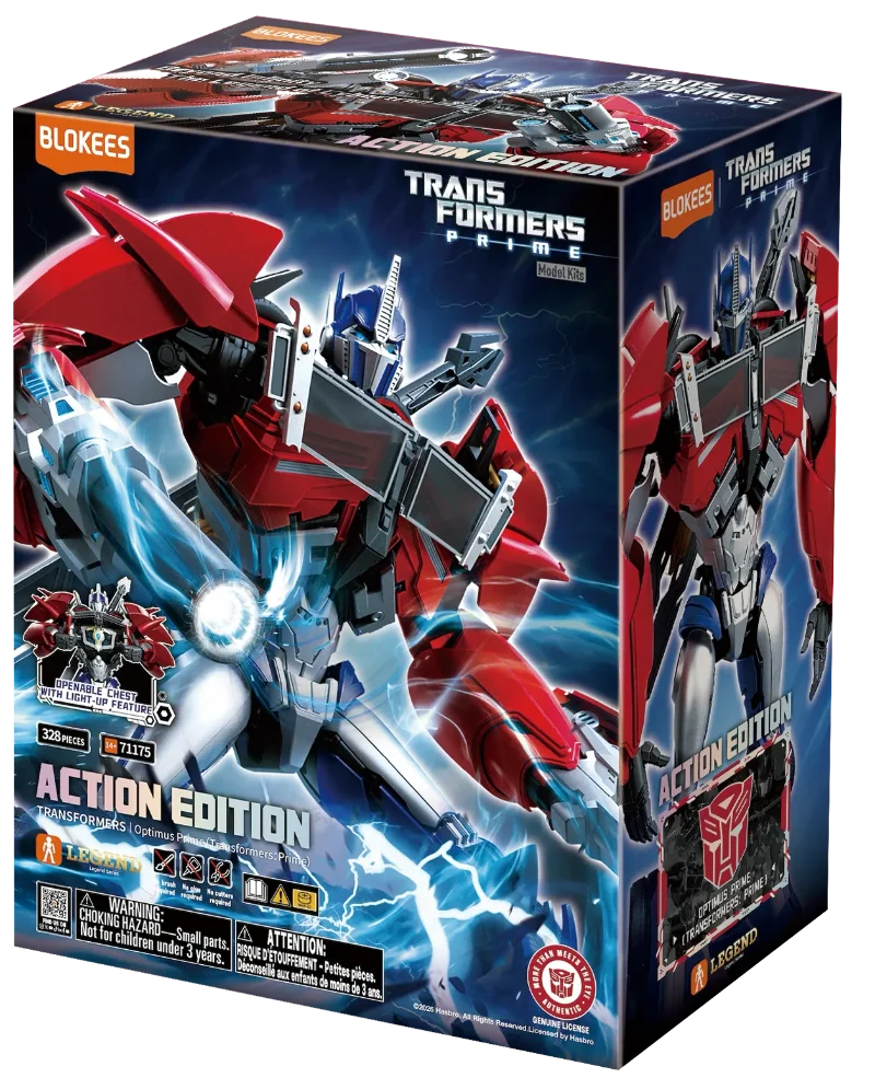 TRANSFORMERS OPTIMUS PRIME TRANSFORMERS PRIME ACTION EDITION MODEL KIT