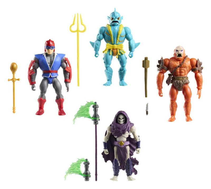 MASTERS OF THE UNIVERSE ORIGINS - BATTLE FOR SUBTERNIA ACTION FIGURE 4-PACK