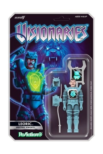 VISIONARIES REACTION+ ACTION FIGURE WAVE 01 LEORIC