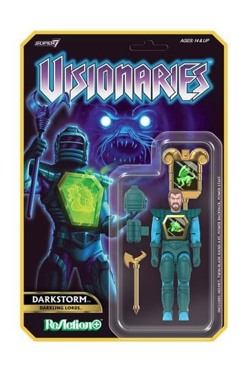(CLONE)VISIONARIES REACTION+ ACTION FIGURE WAVE 01 LEORIC