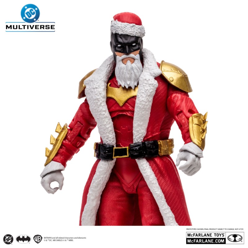 VAULT DC MULTIVERSE 7INCH BATMAN SANTA ACTION FIGURE