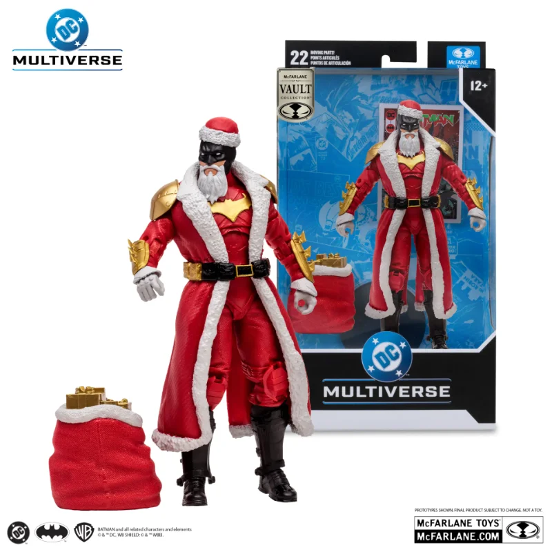 VAULT DC MULTIVERSE 7INCH BATMAN SANTA ACTION FIGURE