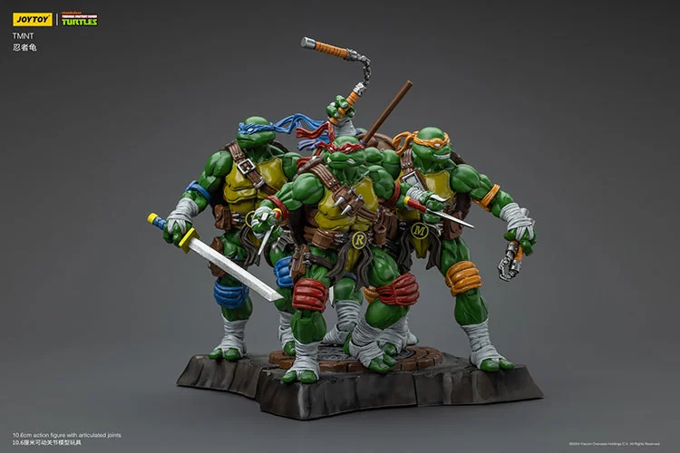 1/18 TMNT SET COMPLETO