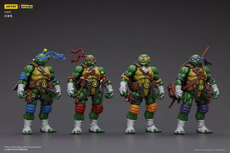 1/18 TMNT SET COMPLETO