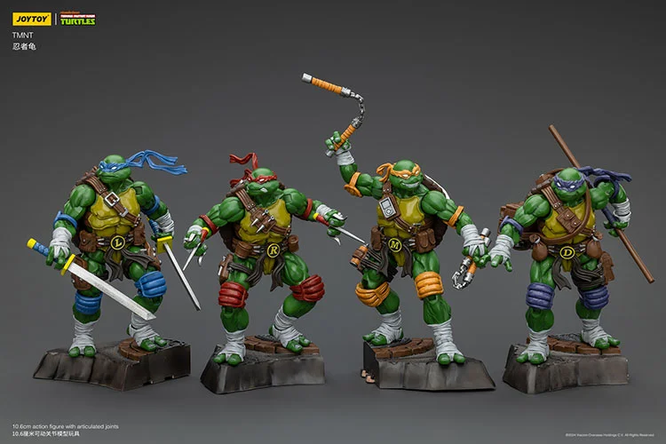 1/18 TMNT SET COMPLETO