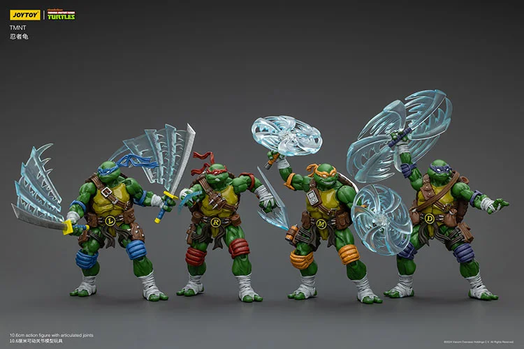 1/18 TMNT SET COMPLETO