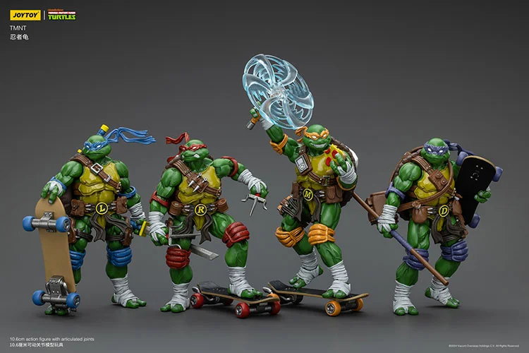 1/18 TMNT SET COMPLETO