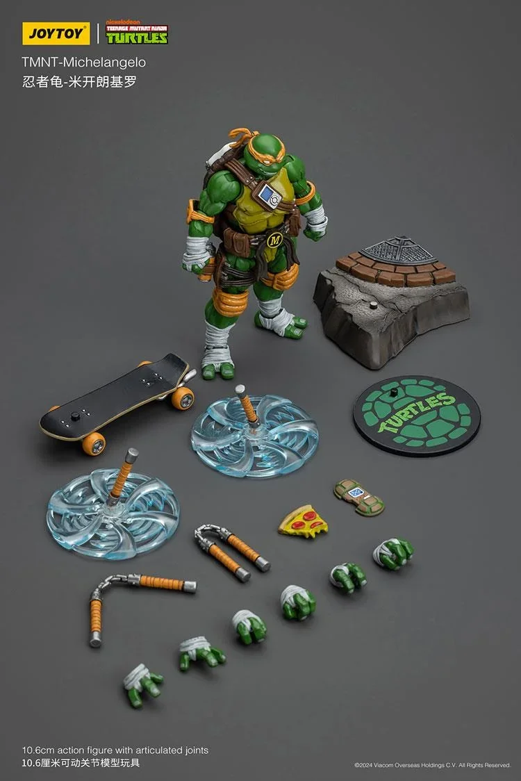 1/18 TMNT SET COMPLETO