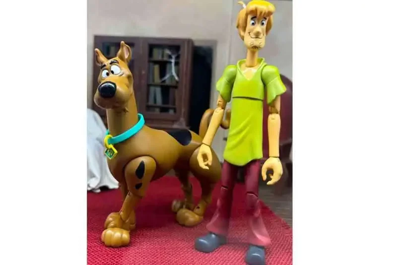 SCOOBY DOO SCOOBY WAVE 2 1/12 DELUXE ACTION FIGURE