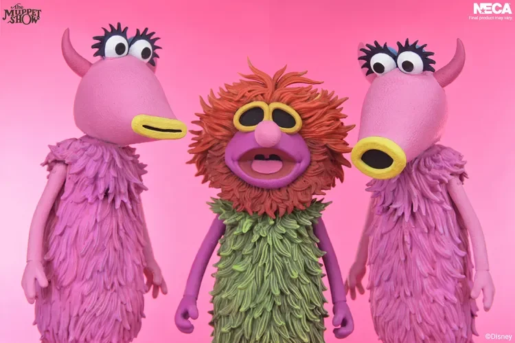 THE MUPPETS MAHNA MAHNA AND THE SNOWTHS ULTIMATE 3PACK ACTION FIGURE