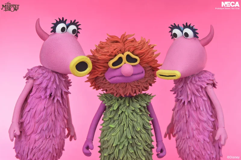 THE MUPPETS MAHNA MAHNA AND THE SNOWTHS ULTIMATE 3PACK ACTION FIGURE