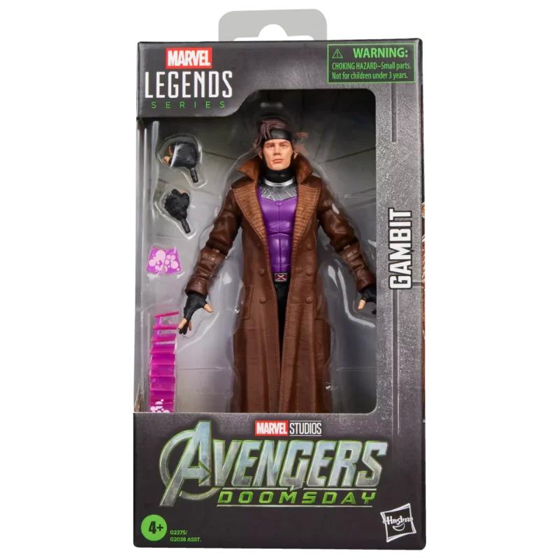 MARVEL LEGENDS AVENGERS DOOMSDAY GAMBIT ACTION FIGURE