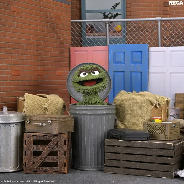 SESAME STREET OSCAR THE GROUCH ULTIMATE ACTION FIGURE