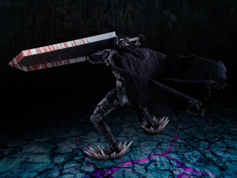 S.H. FIGUARTS - BERSERK GUTS BERSERKER ARMOR HEAT OF PASSION BATTLE