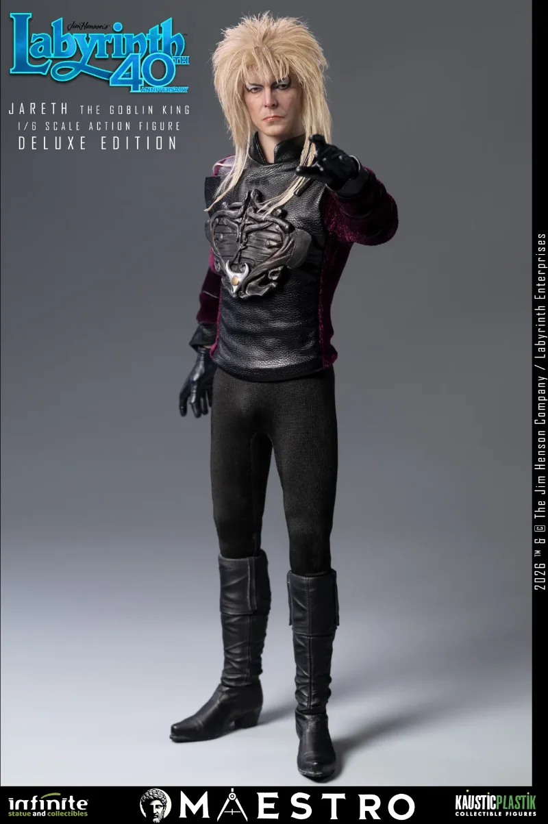 LABYRINTH JARETH THE GOBLIN KING 1/6 ACTION FIGURE DELUXE EDITION