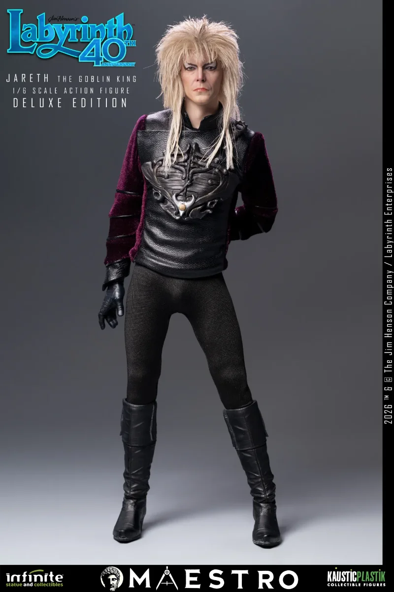 LABYRINTH JARETH THE GOBLIN KING 1/6 ACTION FIGURE DELUXE EDITION