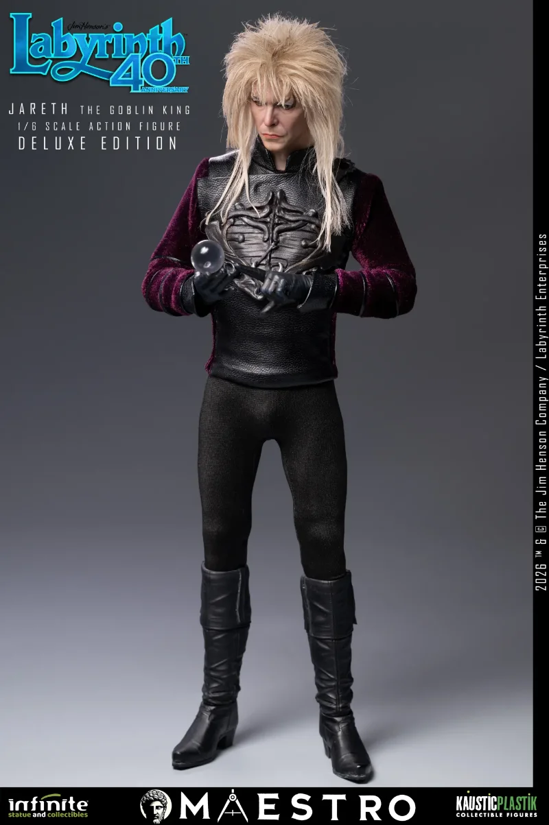 LABYRINTH JARETH THE GOBLIN KING 1/6 ACTION FIGURE DELUXE EDITION