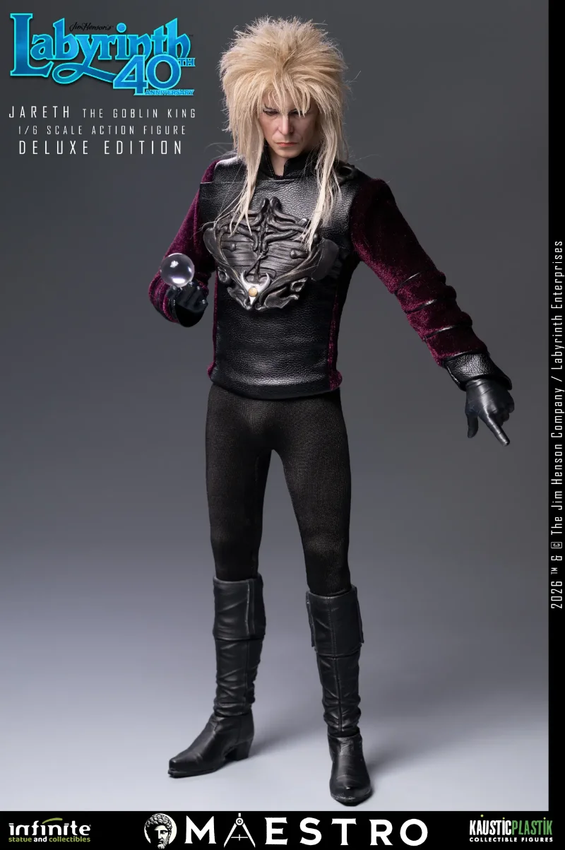 LABYRINTH JARETH THE GOBLIN KING 1/6 ACTION FIGURE DELUXE EDITION