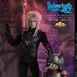 infinite labyrinth jareth the goblin king action figure deluxe edition gold