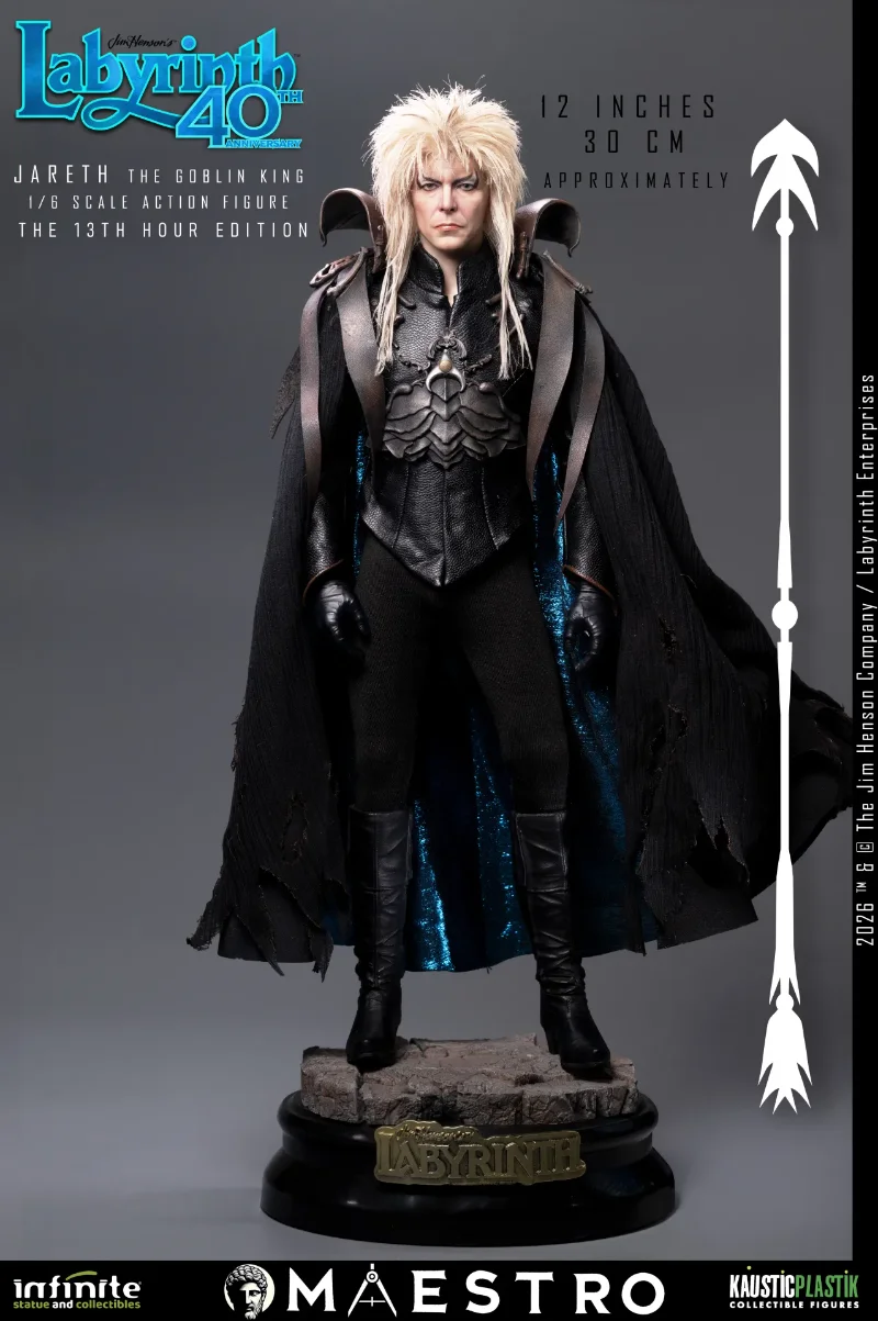 LABYRINTH JARETH THE GOBLIN KING 1/6 ACTION FIGURE THE 13TH HOUR EDITION