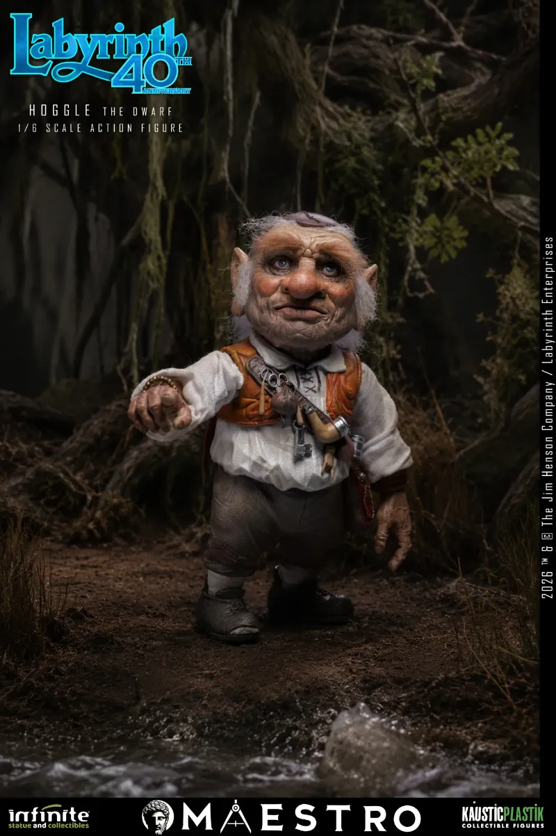 LABYRINTH HOGGLE THE DWARF 1/6 ACTION FIGURE
