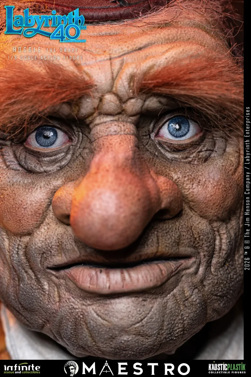 LABYRINTH HOGGLE THE DWARF 1/6 ACTION FIGURE