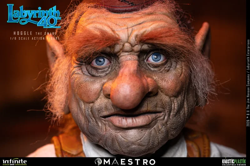 LABYRINTH HOGGLE THE DWARF 1/6 ACTION FIGURE