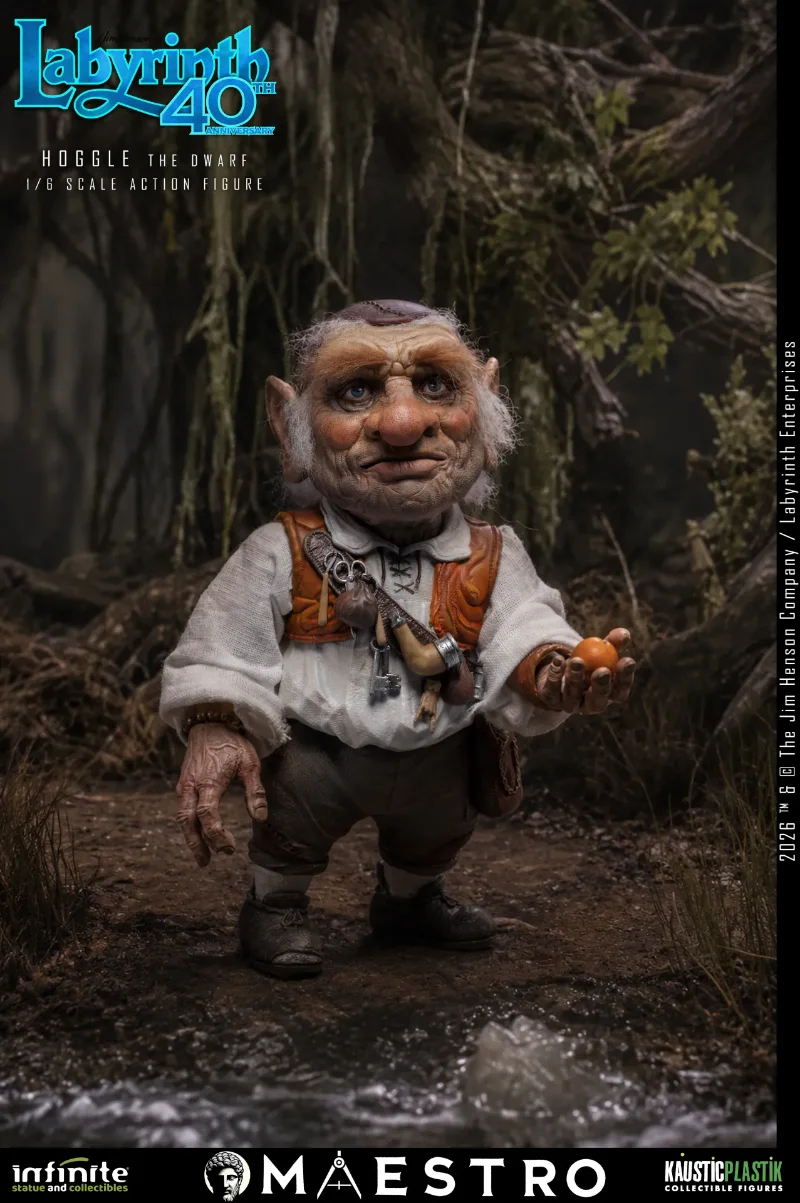 LABYRINTH HOGGLE THE DWARF 1/6 ACTION FIGURE